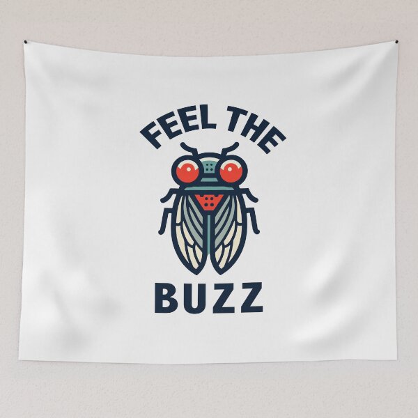 Item preview, Cicada Emergence - Feel the Buzz designed and sold by AntiqueImages.