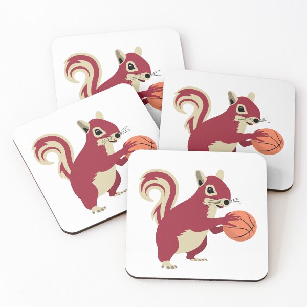 Item preview, Stripe the Basketball Playing Squirrel designed and sold by Zack's Snacks.