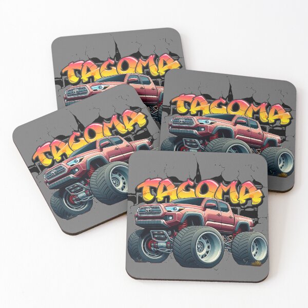 Item preview, Toyota Tacoma Monster Truck Graffiti designed and sold by FlatSixGraphics.