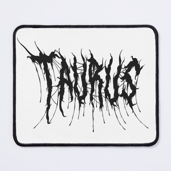 Item preview, Taurus Brutal Zodiac in Black designed and sold by scorpiopanda.