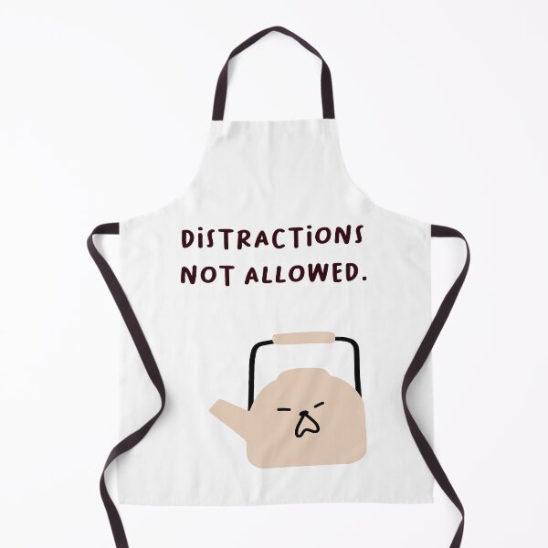 Item preview, Distractions Not Allowed | Motivation and Inspiration | Cute Character Illustrations | Simple Design designed and sold by RM-Journey.