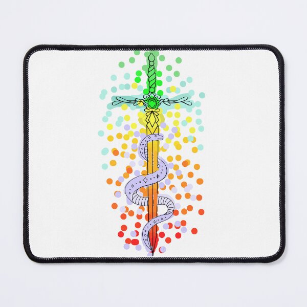 Item preview, Magic colourful sword with snake designed and sold by Marciolinioario.