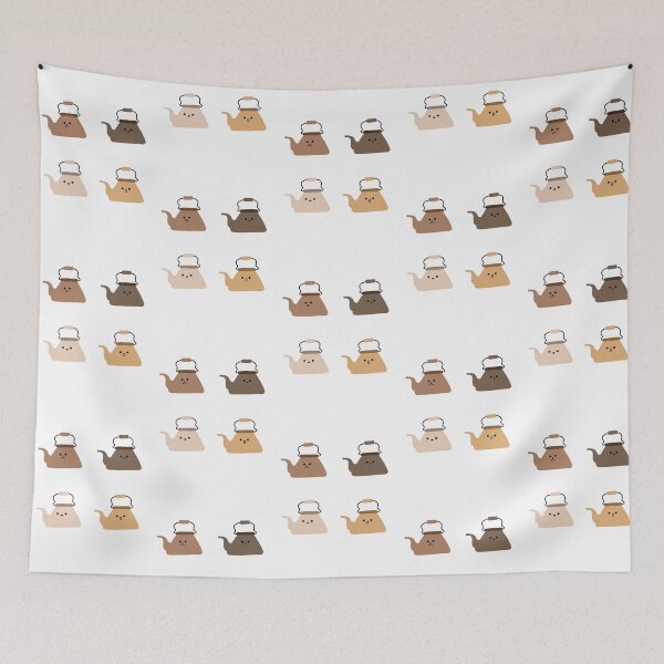 Item preview, Cute Coffee Pots Illustrations | A Cartoonish Emotion Series designed and sold by RM-Journey.