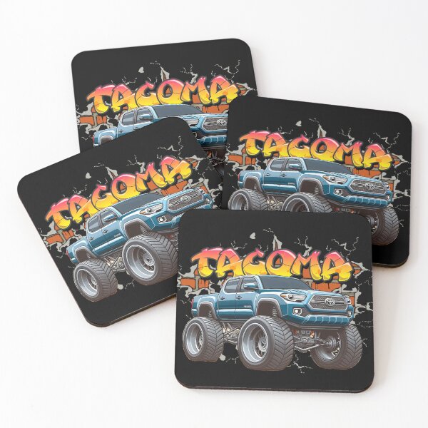 Item preview, Toyota Tacoma Monster Truck Graffiti designed and sold by FlatSixGraphics.