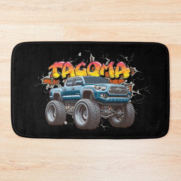 Item preview, Toyota Tacoma Monster Truck Graffiti designed and sold by FlatSixGraphics.