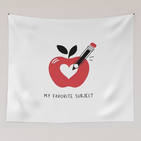 Item preview, My favorite subject funny shirt designed and sold by YSNDESIGN.