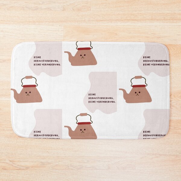 Item preview, Keine Herausforderung, keine Veränderung | Motivation and Inspiration | Cute Character Illustrations | Simple Design designed and sold by RM-Journey.