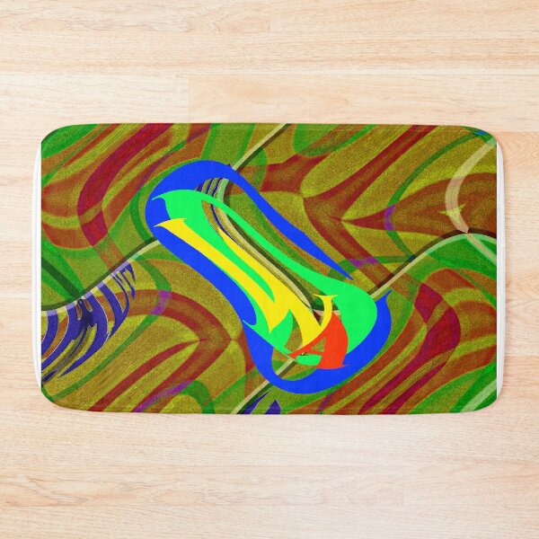 Item preview,   *PIECES OF ABSTRACT ART SPIRAL SIGNATURE PATCHWORK COLORS MADRAS GWADA GUADELOUPE* designed and sold by Ralek.