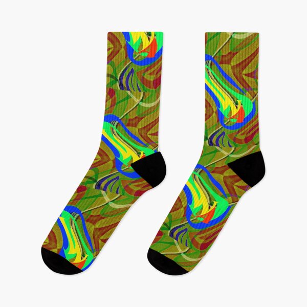 Item preview,   *PIECES OF ABSTRACT ART SPIRAL SIGNATURE PATCHWORK COLORS MADRAS GWADA GUADELOUPE* designed and sold by Ralek.