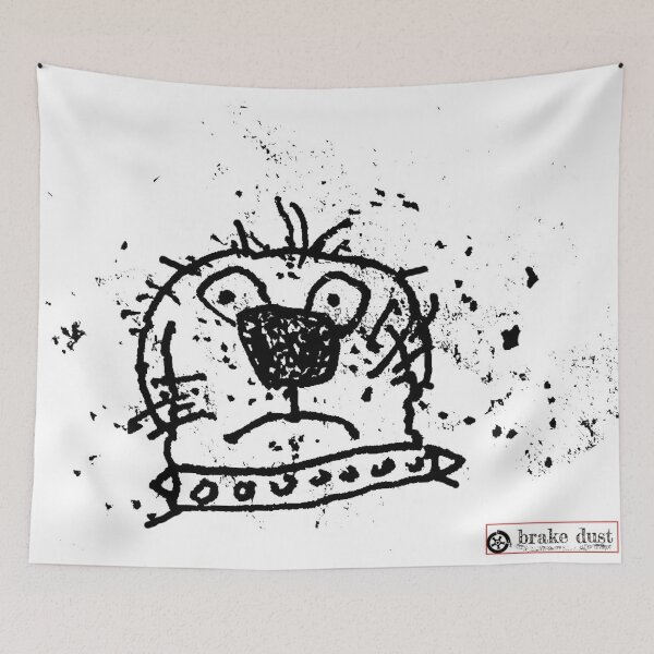 Item preview, funny, bemused, scruffy dog designed and sold by CecilHF.