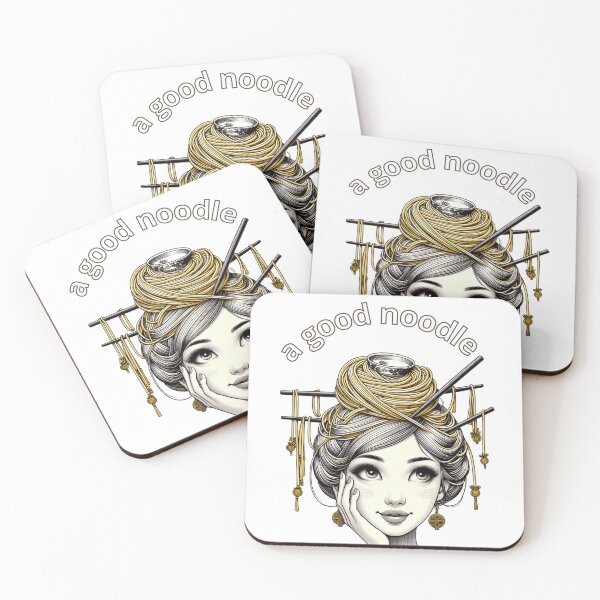 Item preview, a Good noodle, young girl version  designed and sold by coloursforkids.