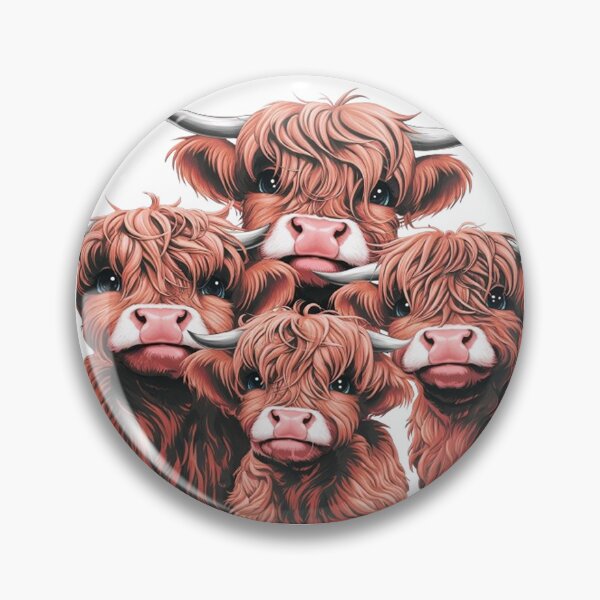 Item preview, Highland Cow Gaze designed and sold by SellingWSarah17.