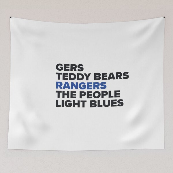 Item preview, Rangers Nicknames designed and sold by FilmFitsApparel.