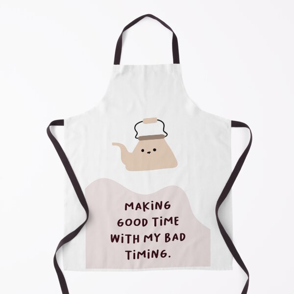 Item preview, MAKING GOOD TIME WITH MY BAD TIMING | Motivation and Inspiration | Cute Character Illustrations | Simple Design designed and sold by RM-Journey.