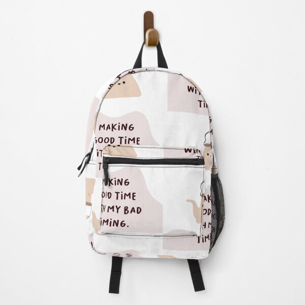 Item preview, MAKING GOOD TIME WITH MY BAD TIMING | Motivation and Inspiration | Cute Character Illustrations | Simple Design designed and sold by RM-Journey.