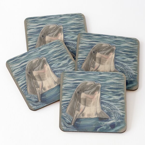 Item preview, JBA-Dolphin designed and sold by JoanBeaudryART.