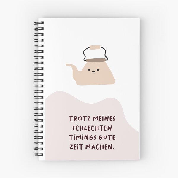 Item preview, Gute Zeiten machen trotz meiner schlechten Zeitplanung | Motivation and Inspiration | Cute Character Illustrations | Simple Design designed and sold by RM-Journey.