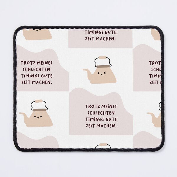 Item preview, Gute Zeiten machen trotz meiner schlechten Zeitplanung | Motivation and Inspiration | Cute Character Illustrations | Simple Design designed and sold by RM-Journey.