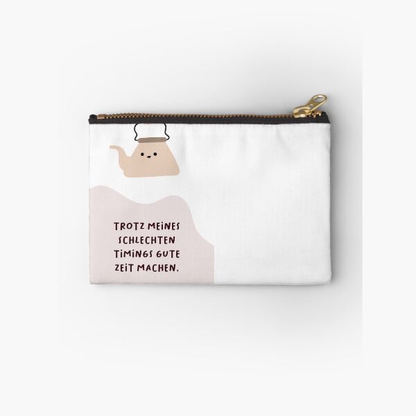 Item preview, Gute Zeiten machen trotz meiner schlechten Zeitplanung | Motivation and Inspiration | Cute Character Illustrations | Simple Design designed and sold by RM-Journey.