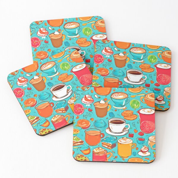 Item preview, Sweet Dessert & Drink Art designed and sold by Health And Fitness Posts e-Store.