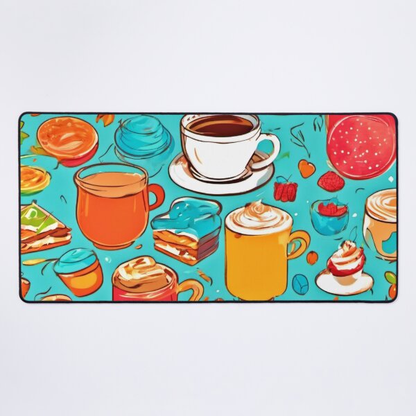 Item preview, Sweet Dessert & Drink Art designed and sold by Health And Fitness Posts e-Store.