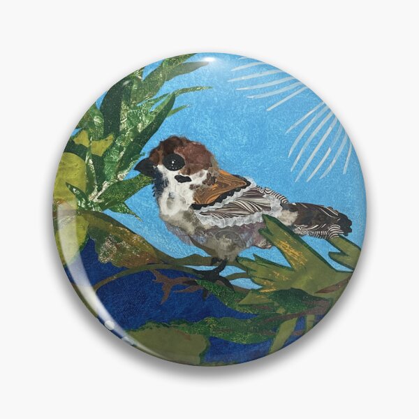 Item preview, Spring bird on tree art designed and sold by Art by Leanne P / Leanne Poellinger.