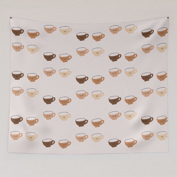 Item preview, Copy of Charming Collection of Coffee Mugs with Unique Faces | Pastel Background designed and sold by RM-Journey.