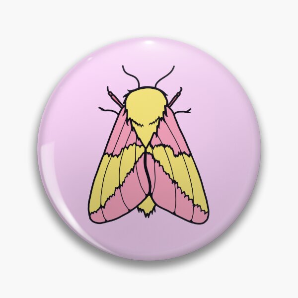 Item preview, Rosy Maple Moth designed and sold by lady-ghostface.