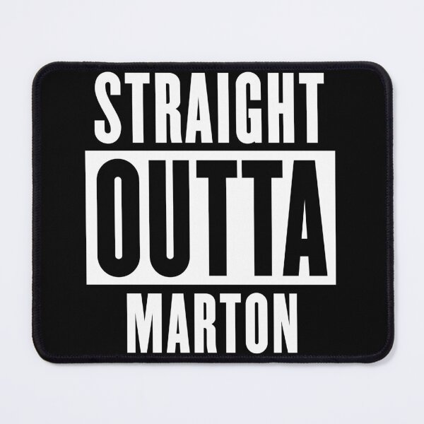 Item preview, Straight Outta Marton designed and sold by Logo-A-GoGo.