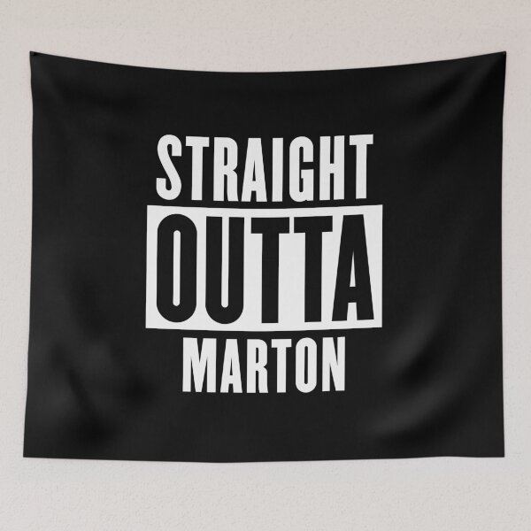 Item preview, Straight Outta Marton designed and sold by Logo-A-GoGo.