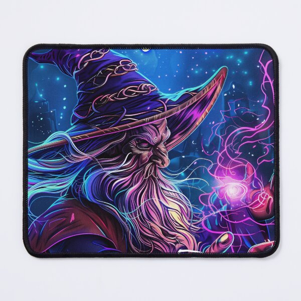 Item preview, By the Winds of Magic - Wizard Spellcasting Artwork designed and sold by Juuskus.