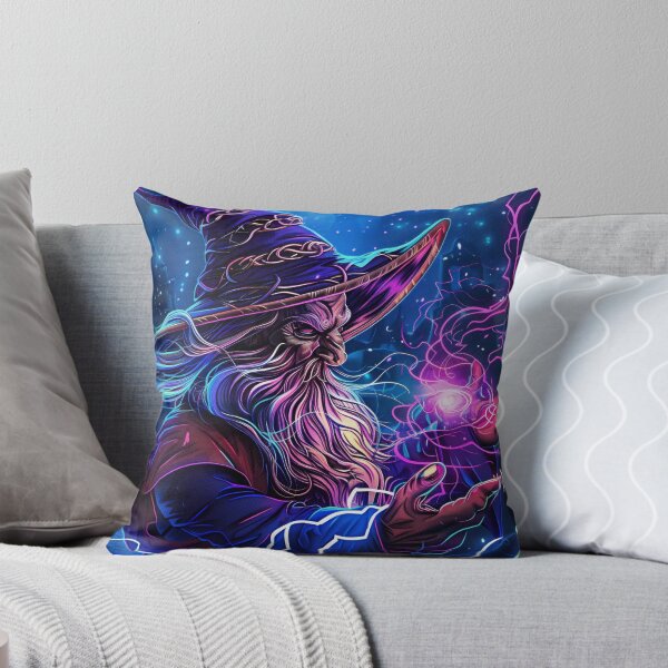 Item preview, By the Winds of Magic - Wizard Spellcasting Artwork designed and sold by Juuskus.