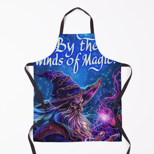 Item preview, By the Winds of Magic - Wizard Spellcasting Artwork designed and sold by Juuskus.