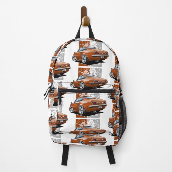 Item preview, Tooned Datsun Sunny B110 Coupé (Datsun 1200 GX Coupé) Brown designed and sold by Petrolhead T-Shirts and Art.