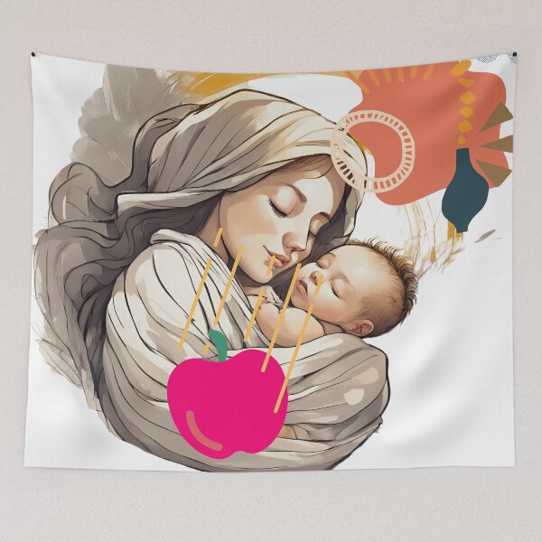 Item preview, Mother With Child designed and sold by Modern-Tropical.
