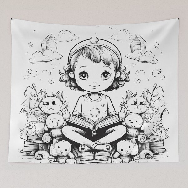 Item preview, childish fantasy designed and sold by Ricardo Rodríguez Pérez.