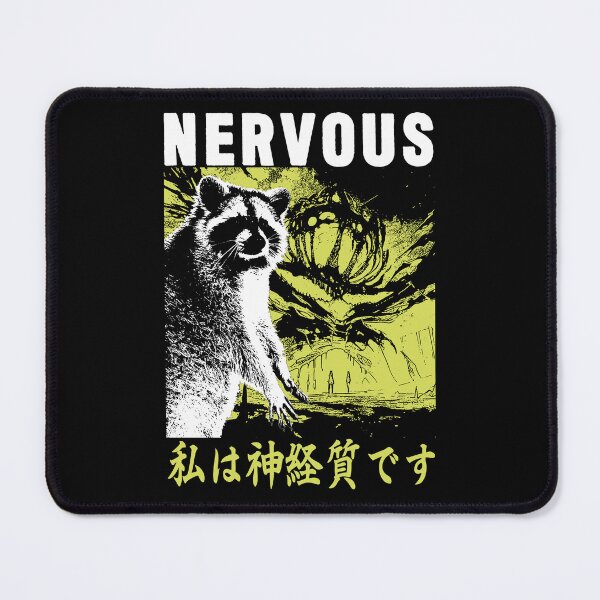 Item preview, Nervous Raccoon Japanese designed and sold by VintageMedatsu.