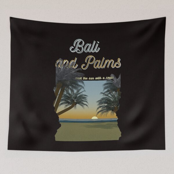 Item preview, Sunset Serenity: Bali Palms  designed and sold by MY-DesignStudio.