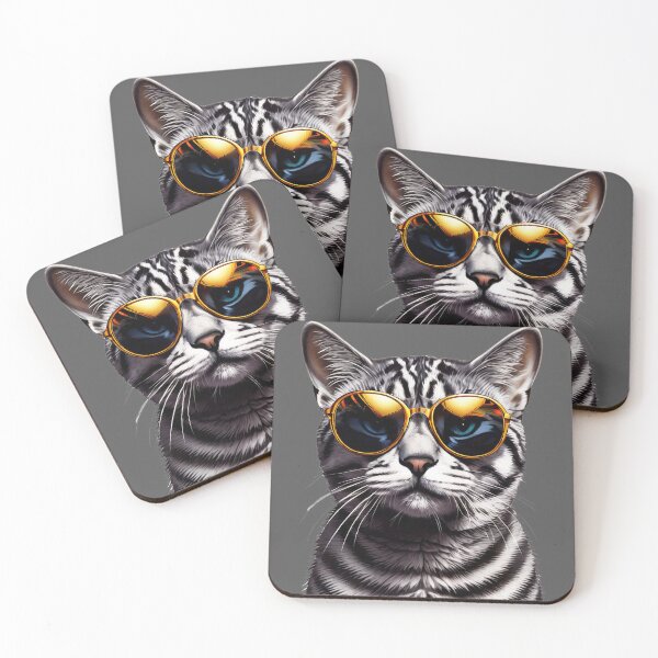 Item preview, VIP Cat With Sun Glass designed and sold by neworionsOrions.