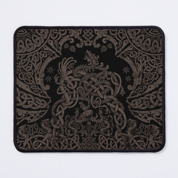 Item preview, Viking style Dragon - Black Grey and Grit designed and sold by Abysm Internal.