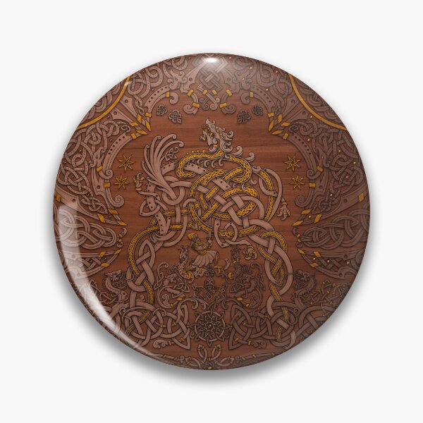 Item preview, Viking style Dragon - Wood designed and sold by Abysm Internal.