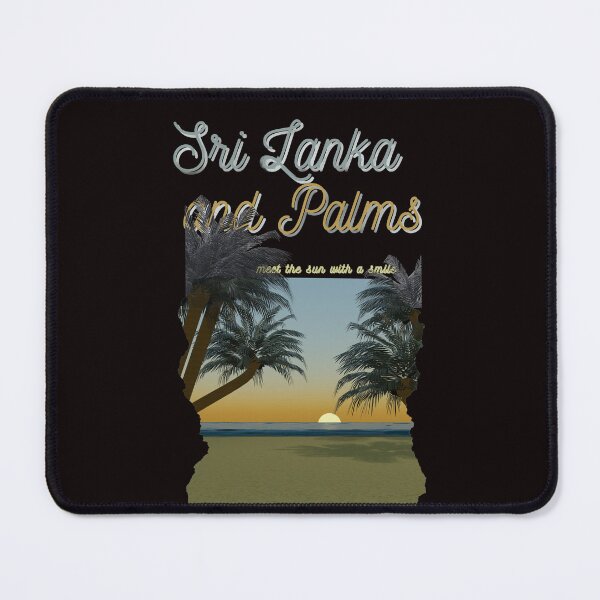 Item preview, Sunset Serenity: Sri Lanka Palms  designed and sold by MY-DesignStudio.