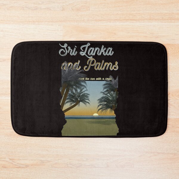 Item preview, Sunset Serenity: Sri Lanka Palms  designed and sold by MY-DesignStudio.