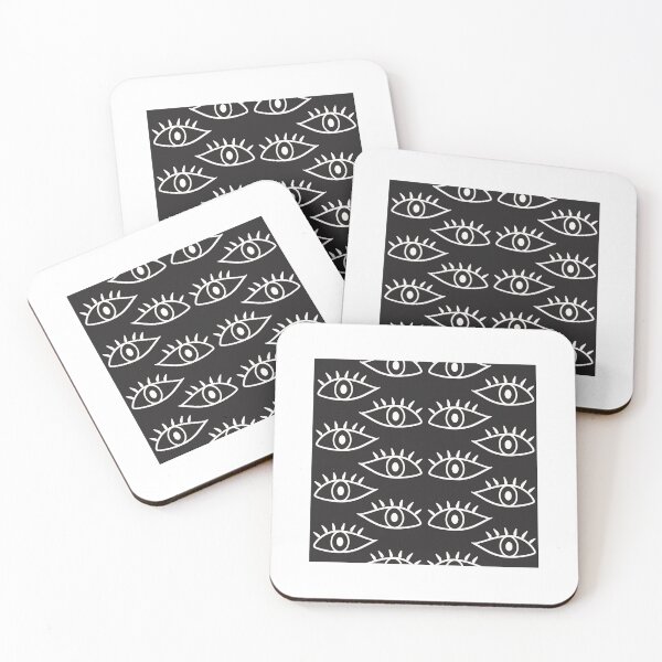 Item preview, Creepy Eyes Seamless Pattern designed and sold by CreativeDraws42.