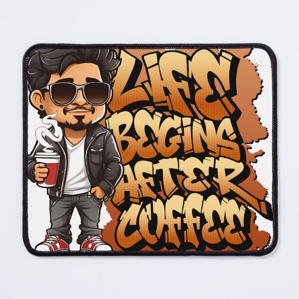 Item preview, Life begins after coffee 1 designed and sold by Fabian Gonzalez.