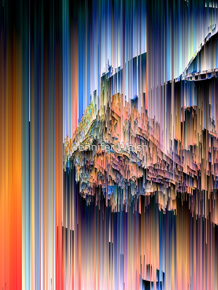Weird Glitches - Abstract Pixel Art by InsertTitleHere
