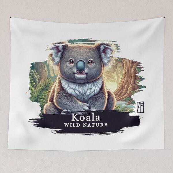 Item preview, Koala - WILD NATURE - KOALA - 8 designed and sold by ArtProjectShop.