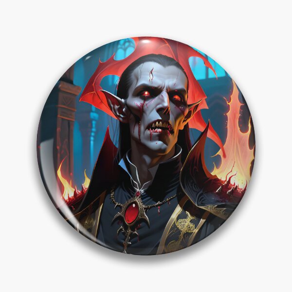 Item preview, Scary Demonic Vampire King designed and sold by TheArtOfPat.