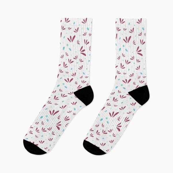 Item preview, Burgundy Blue Flora designed and sold by Larify.