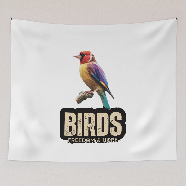 Item preview,  Birds freedom and hope- Goldfinch designed and sold by PatronesKawai.